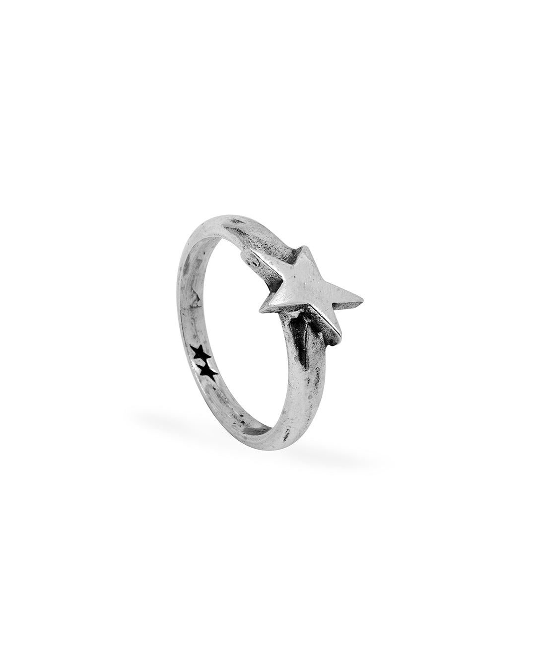 Single Star Signet Ring