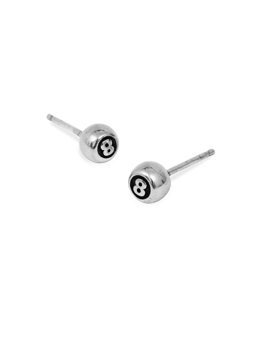 Boucles d'Oreilles 8 Ball