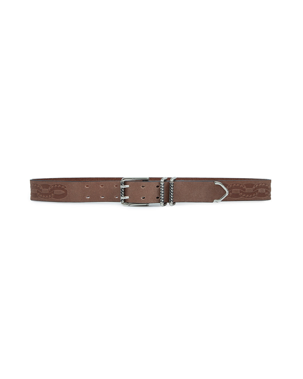 Brown Icon Link Belt