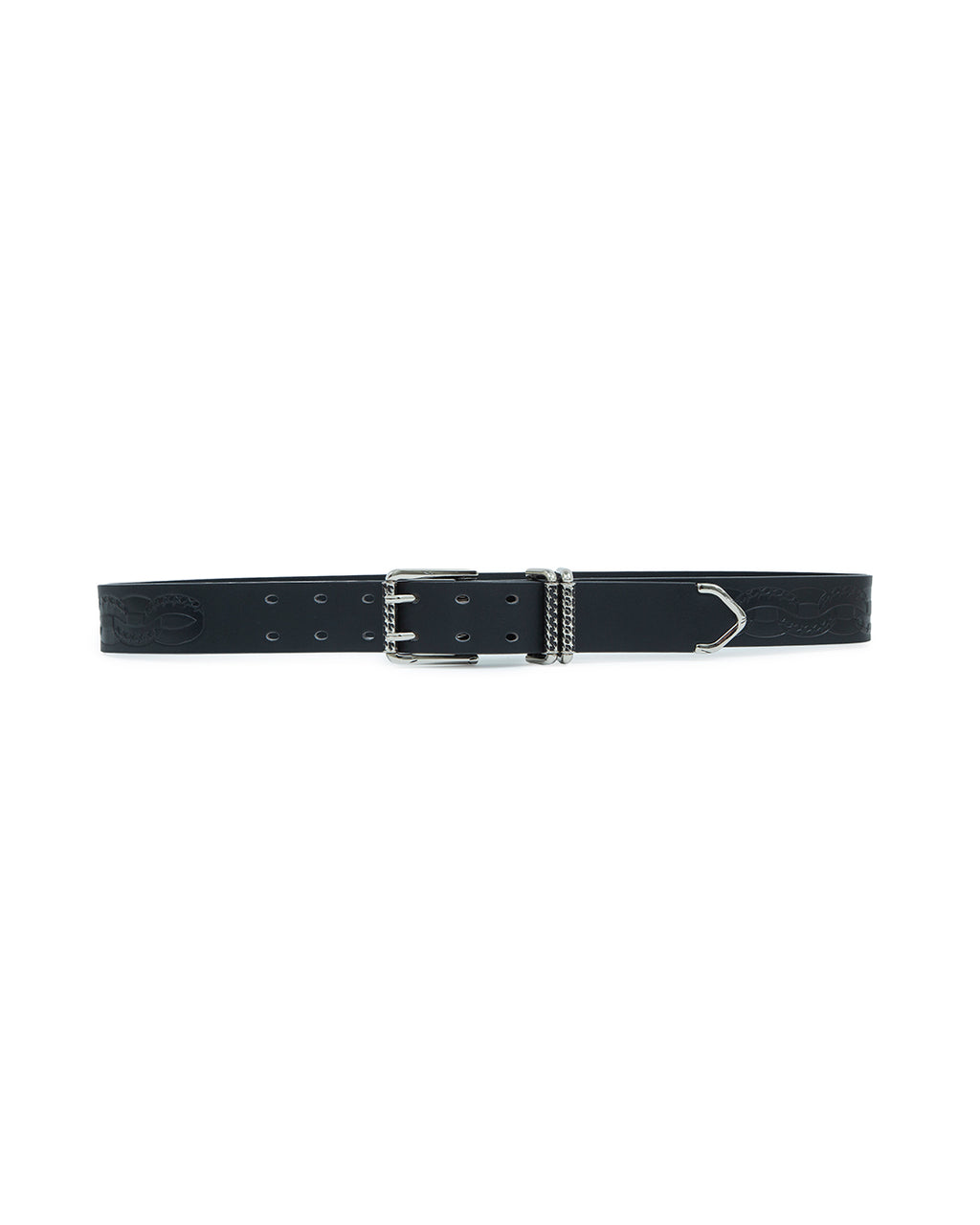 Black Icon Link Belt