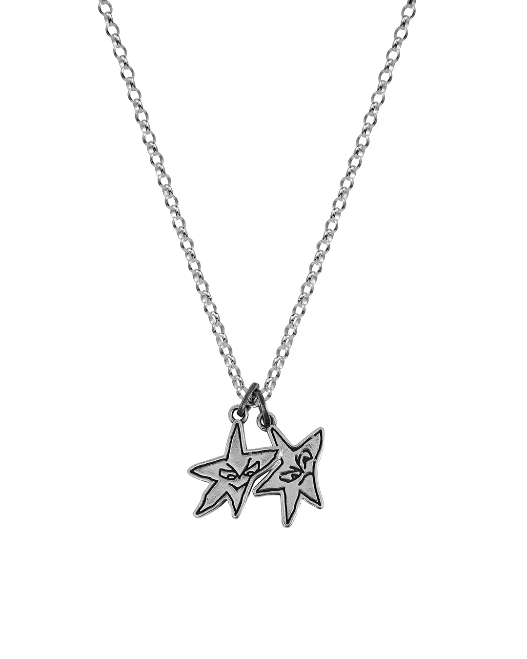Sketchy Stars Necklace