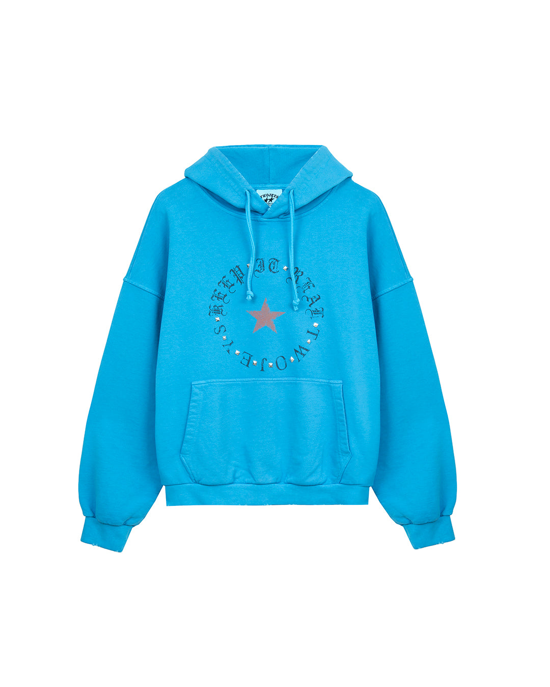 keiju VEILED TOUR HOODIE ブルー XL Keep It Real Sky Blue Hoodie – Twojeys