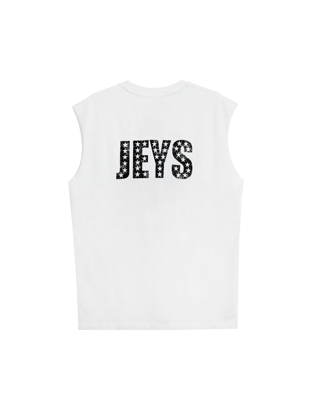 TWO-JEYS Sleeveless Tee Vintage White