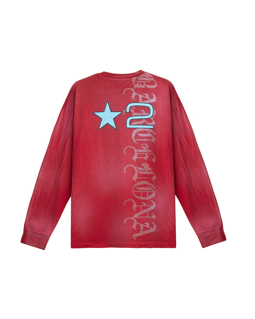 LA-BCN Longlseeve Tee Red