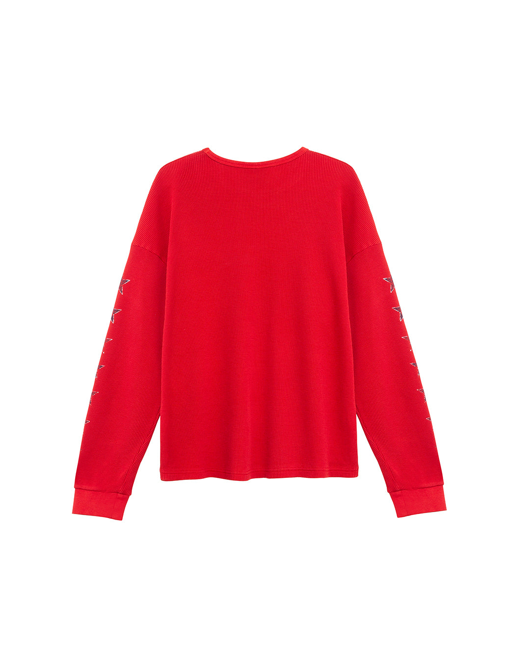 Sterling Wafflle Longsleeve Red