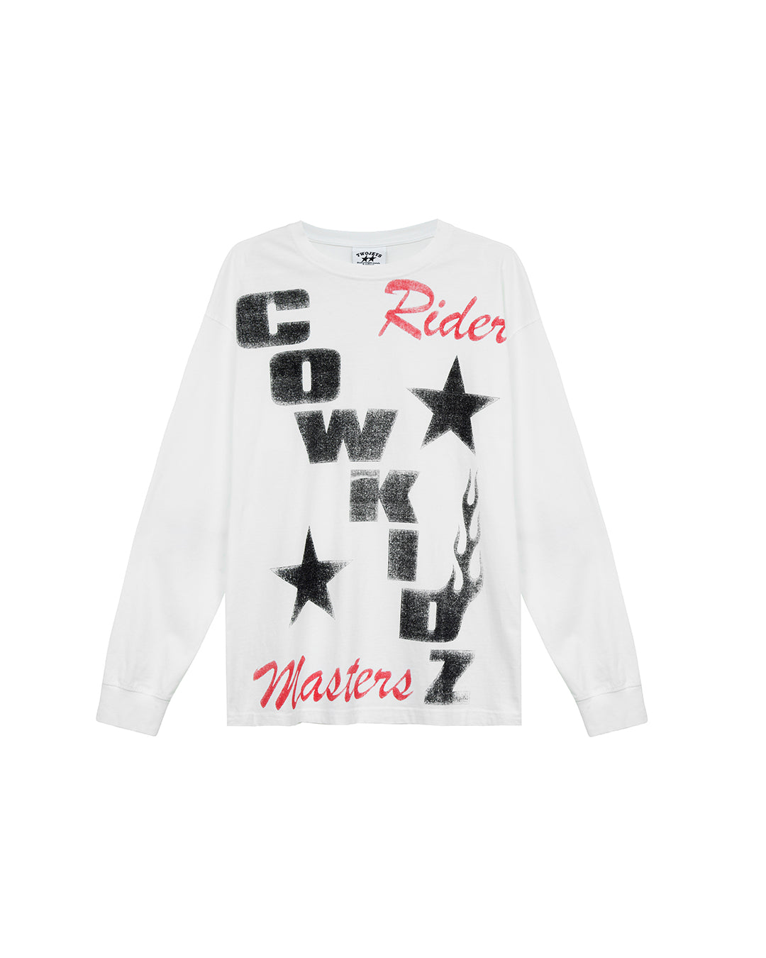Cowkidz Longlseeve Tee White
