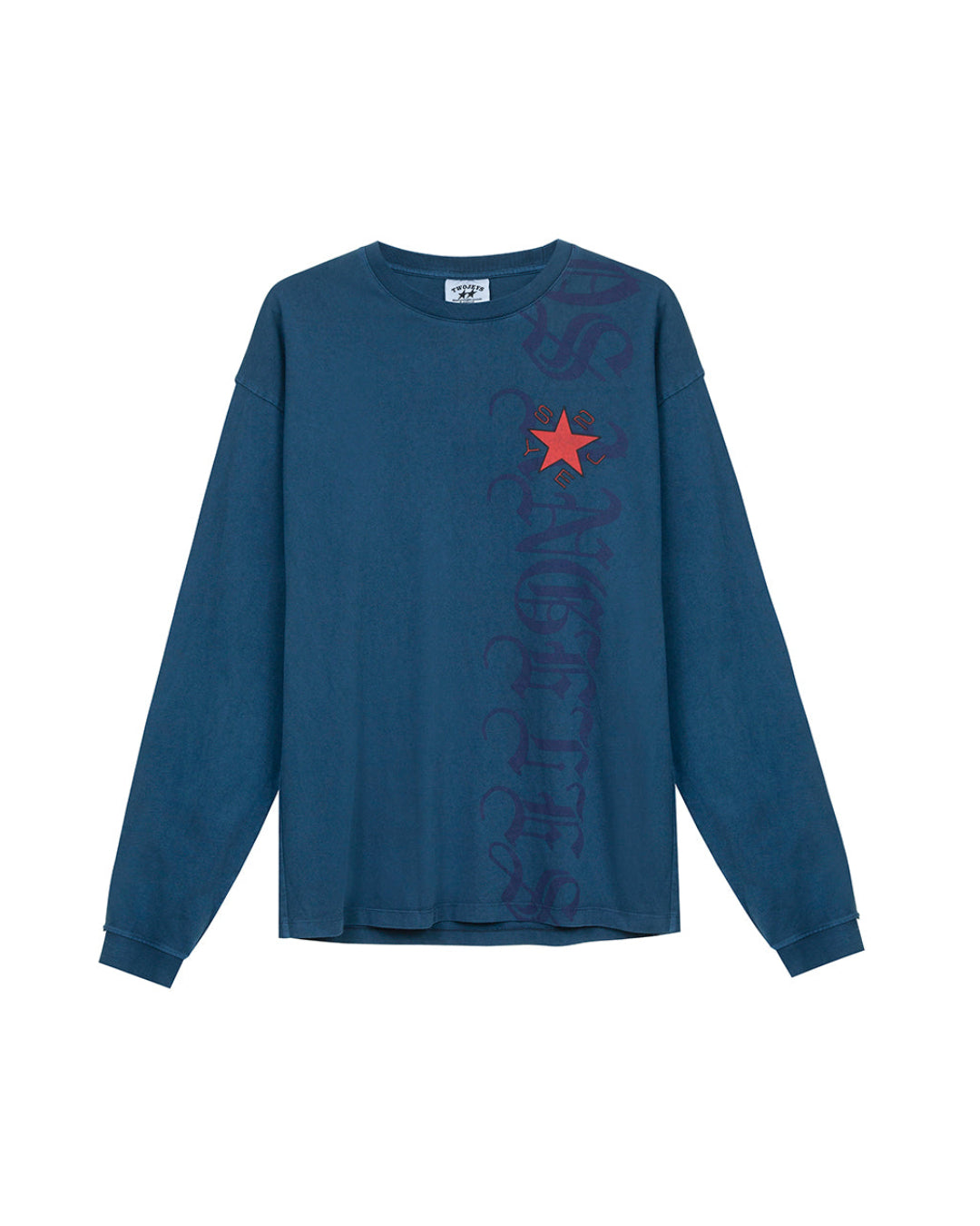 LA-BCN Longlseeve Tee Navy