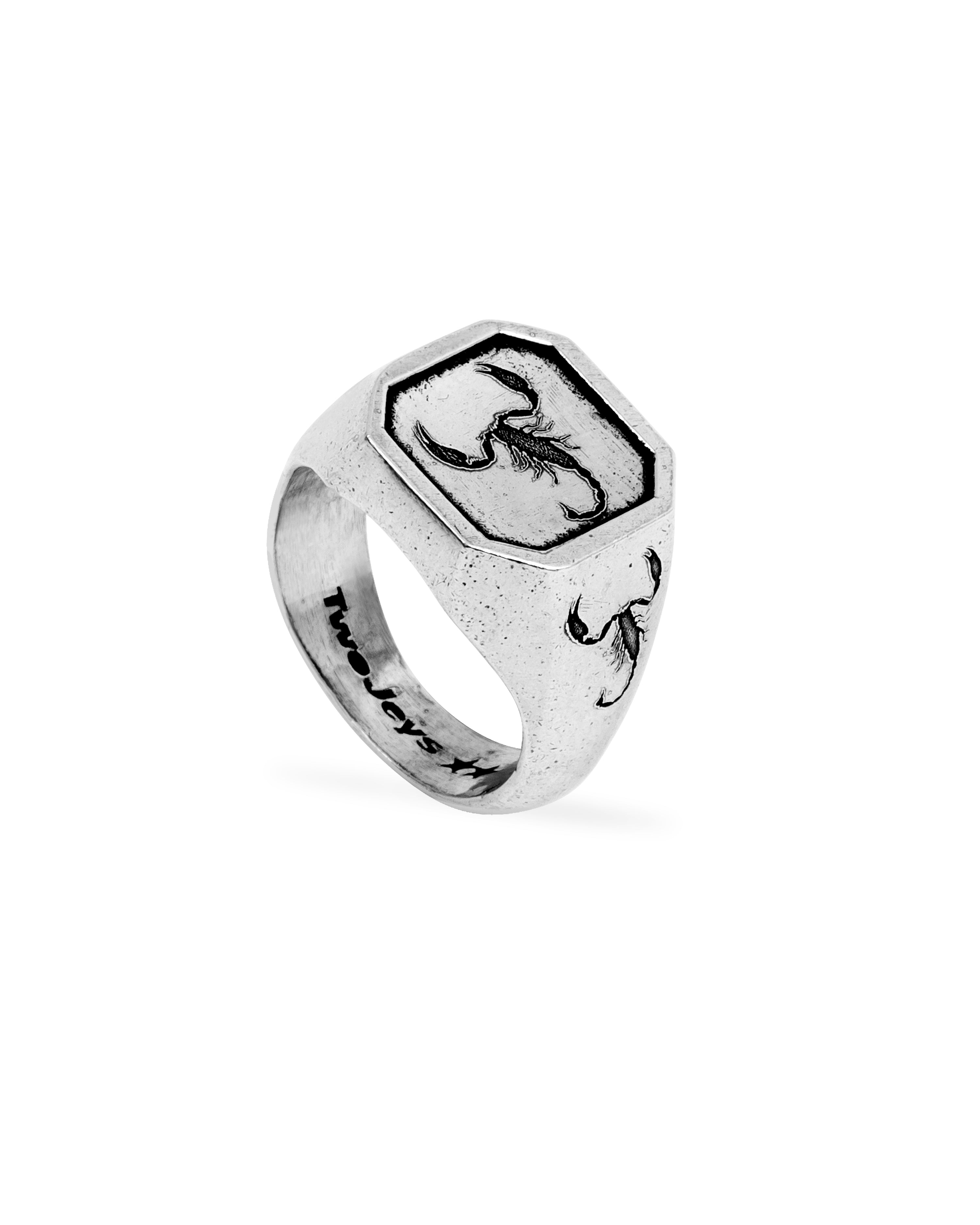 Bague scorpion online or