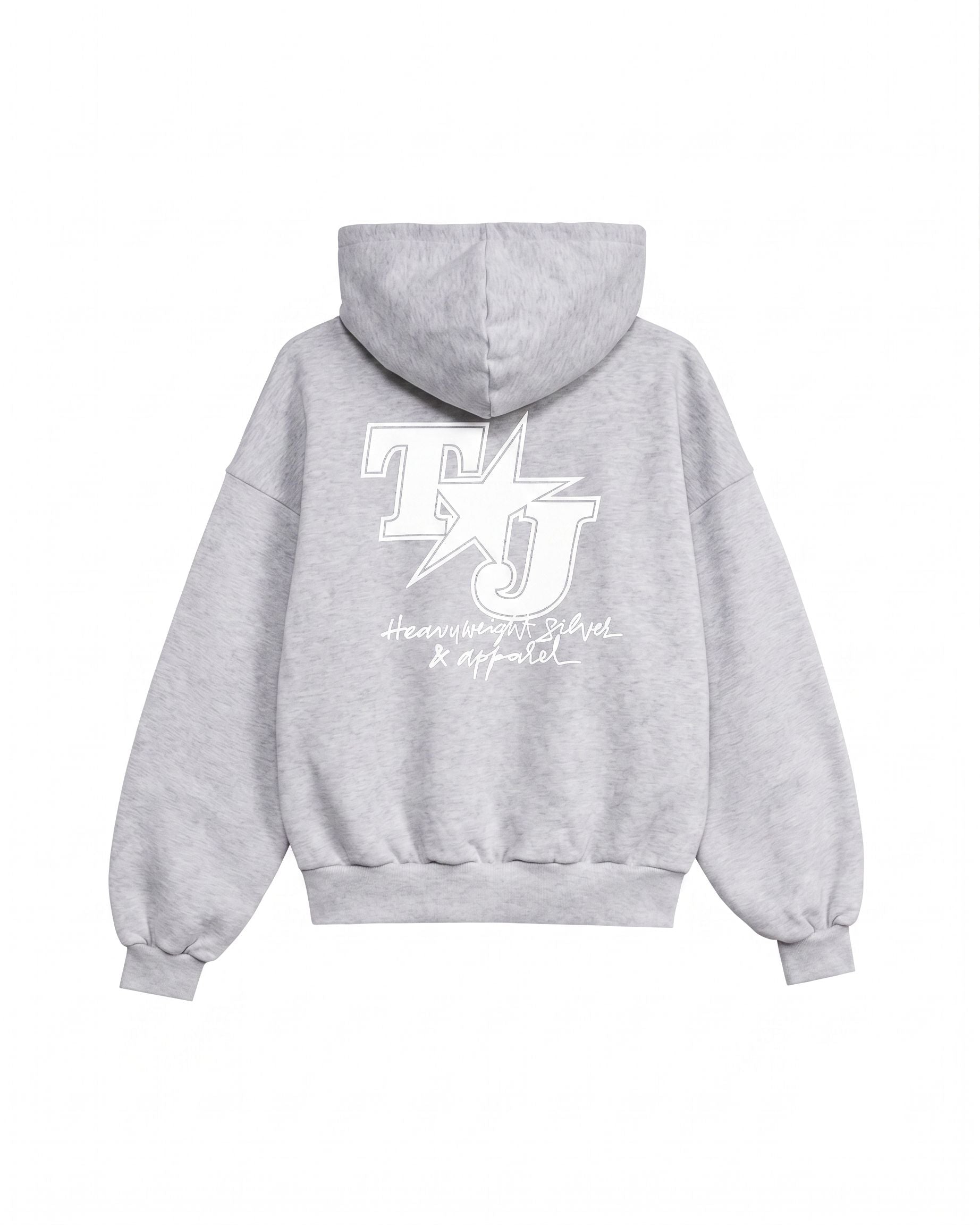 TJ Hoodie Grey Melange – Twojeys