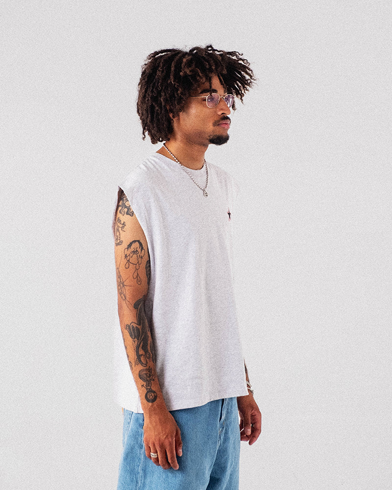 Twojeys Sleeveless Varsity Tee