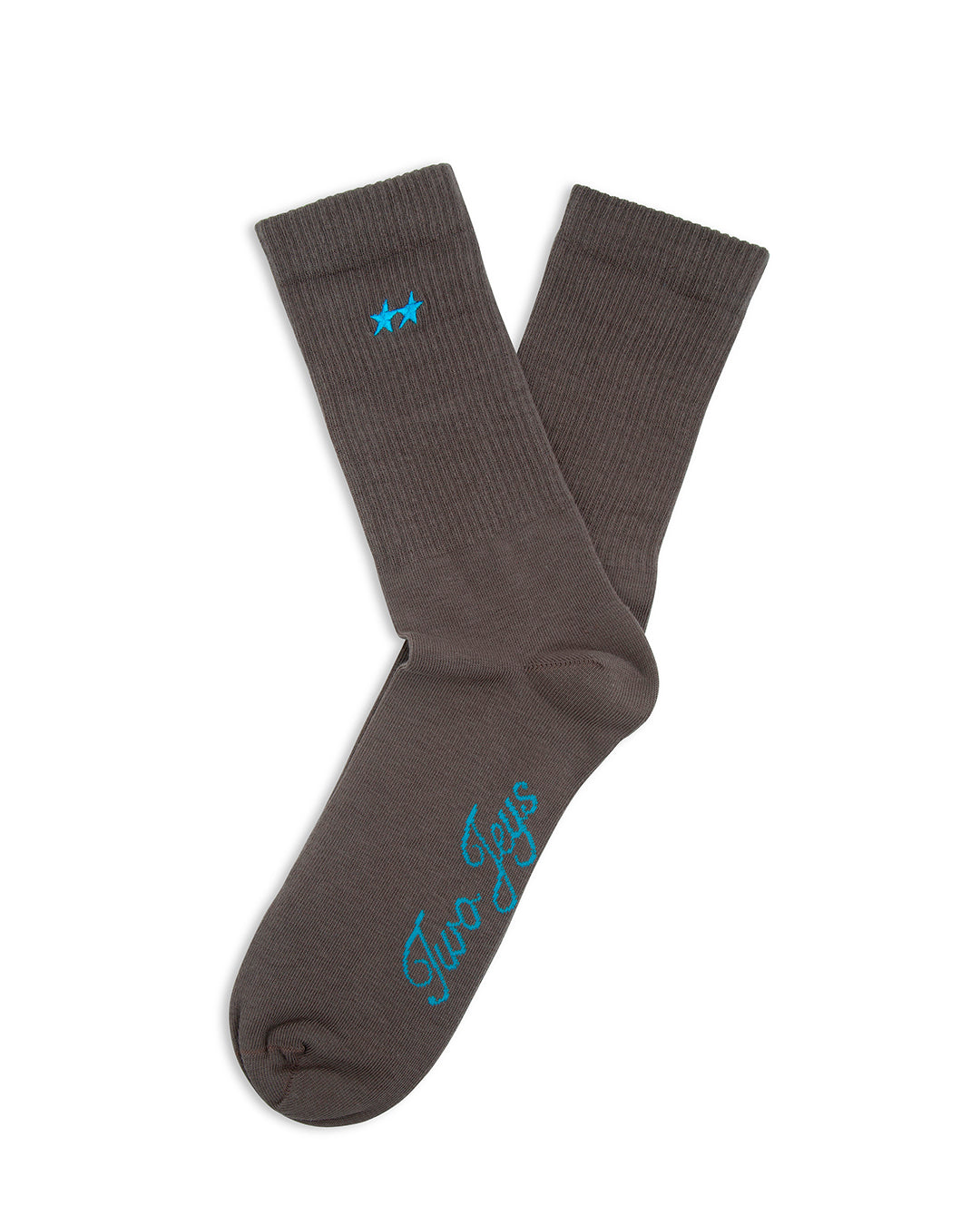 High Icon Grey Socks – vista trasera