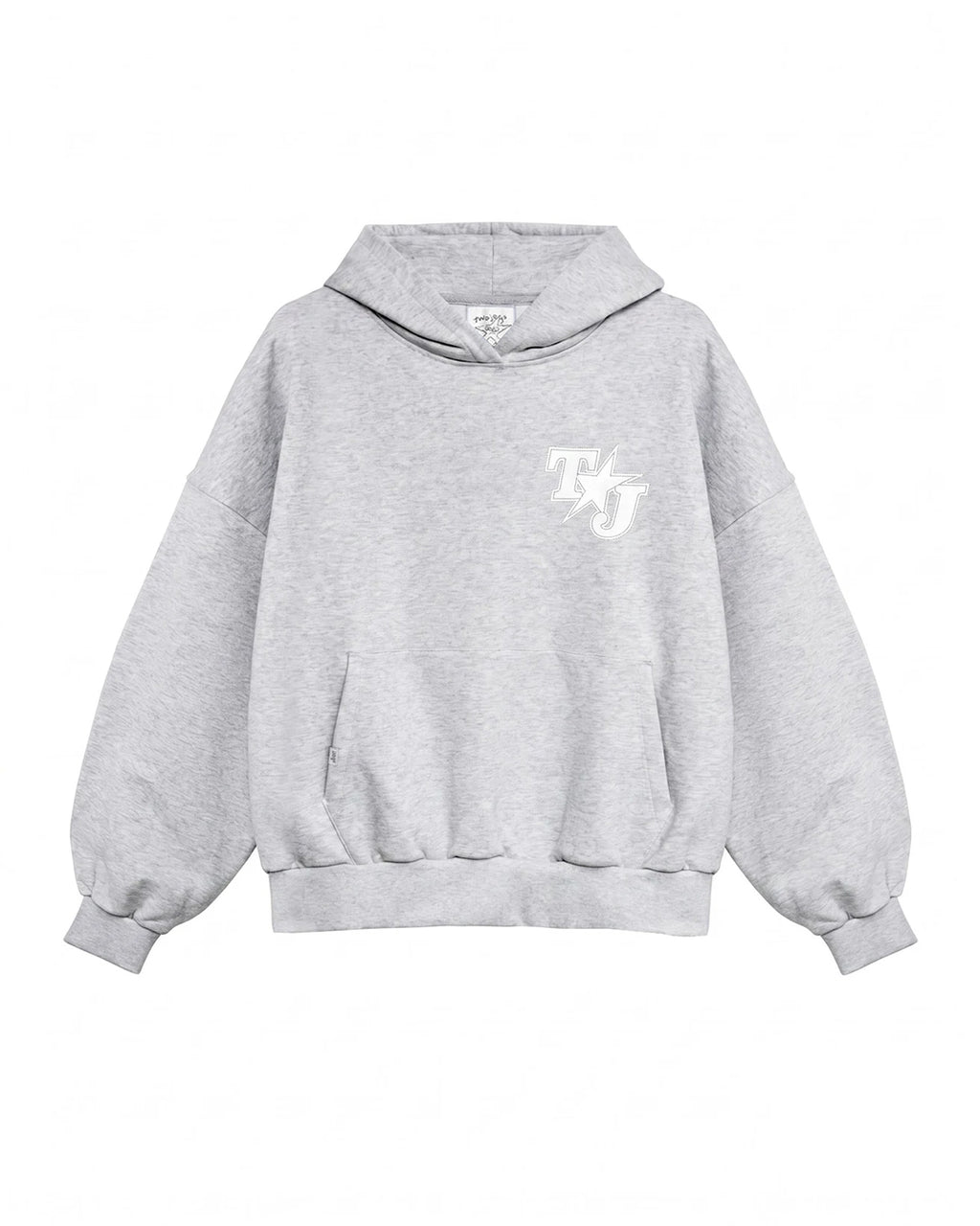 TJ Hoodie Grey Melange
