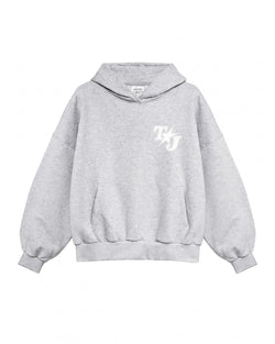 TJ Hoodie Grey Melange