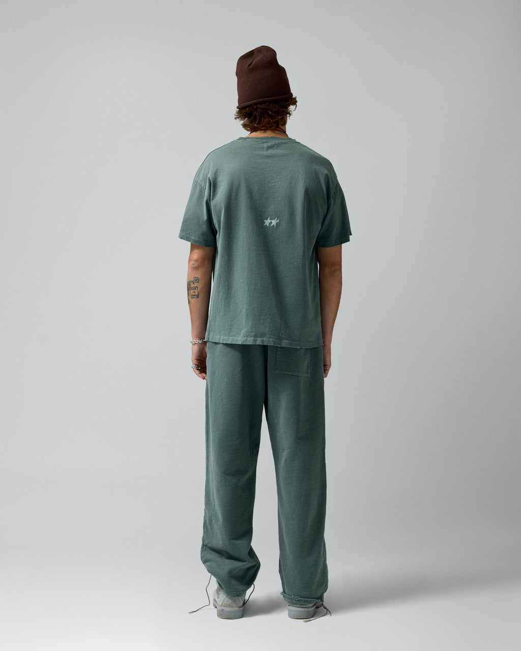 Icon Tee Pigment Moss Green