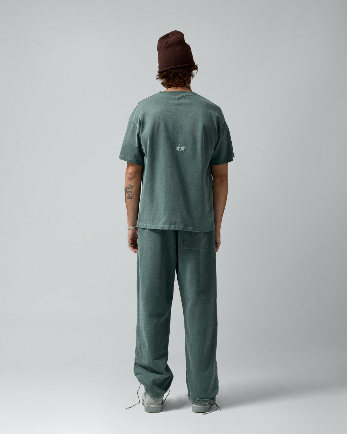 Icon Tee Pigment Moss Green