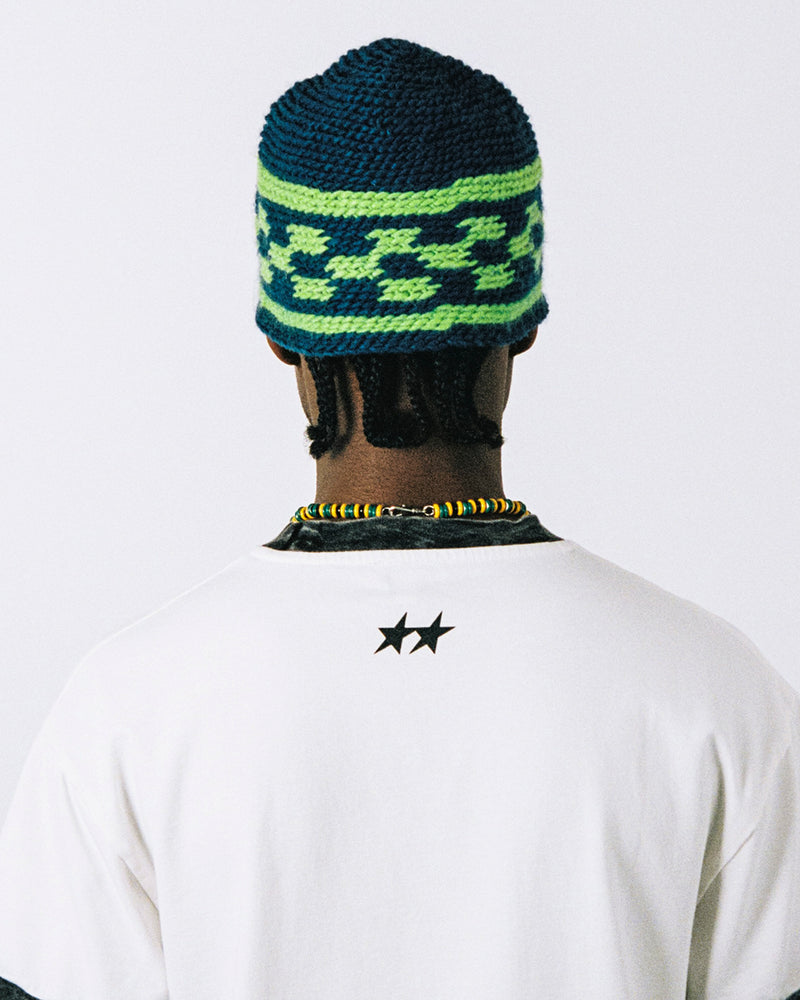 Knit Beanie Azul
