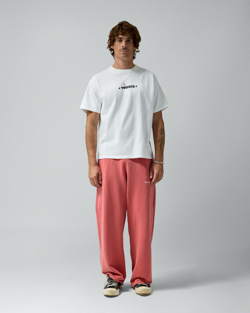 Single Stars Tee White