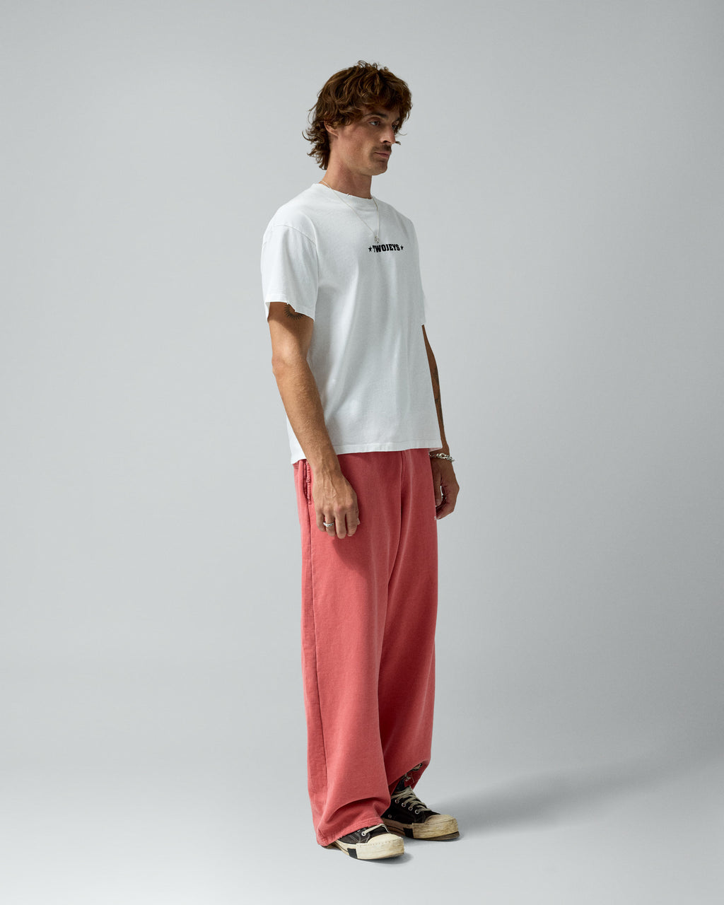 Single Stars Tee White