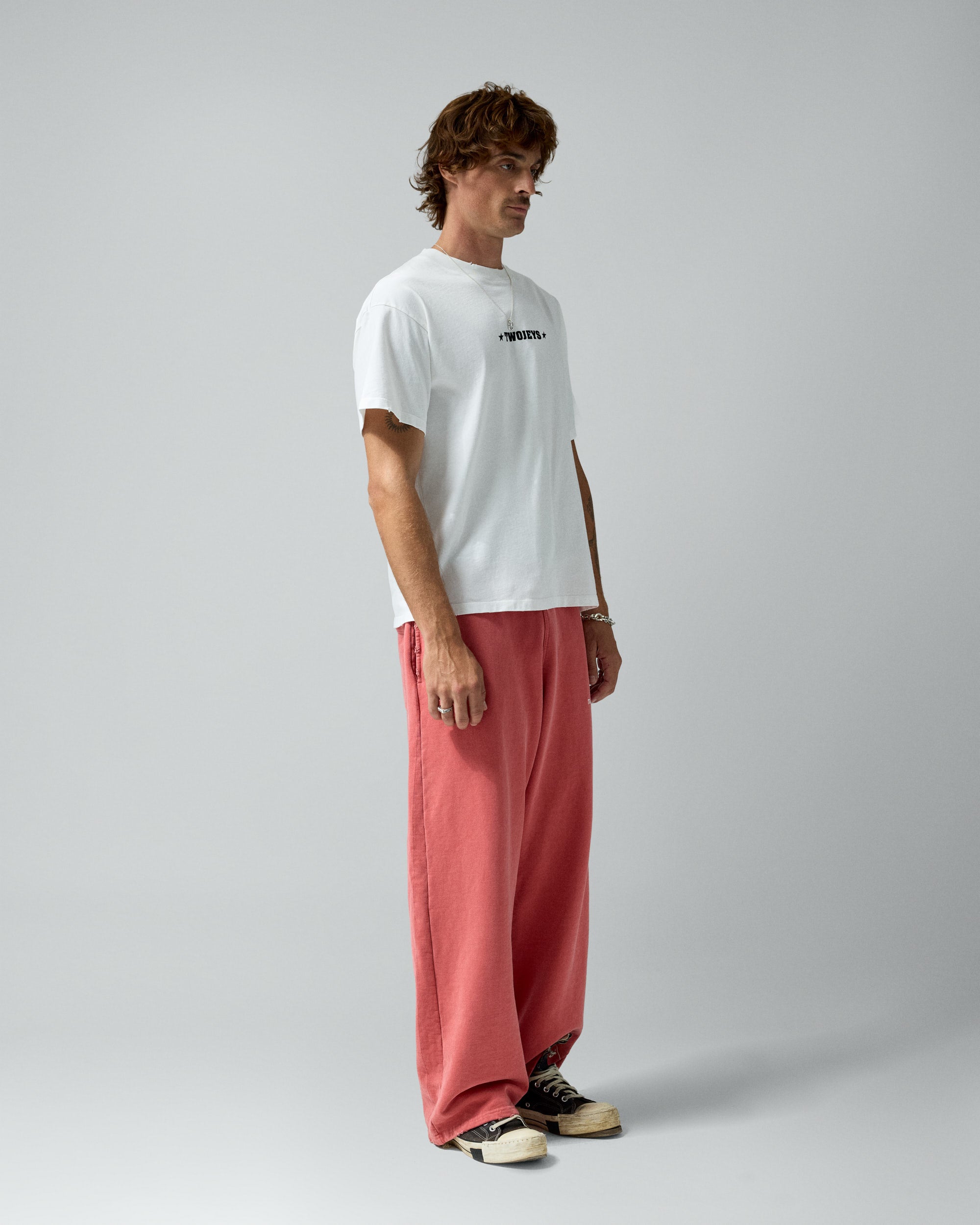 Single Stars Tee White