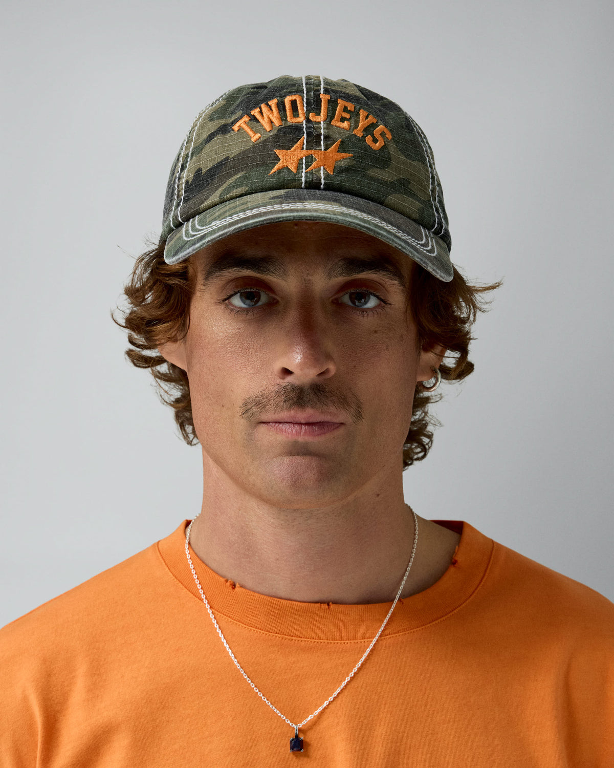 Icon Cap Contrast Camo – worn by model