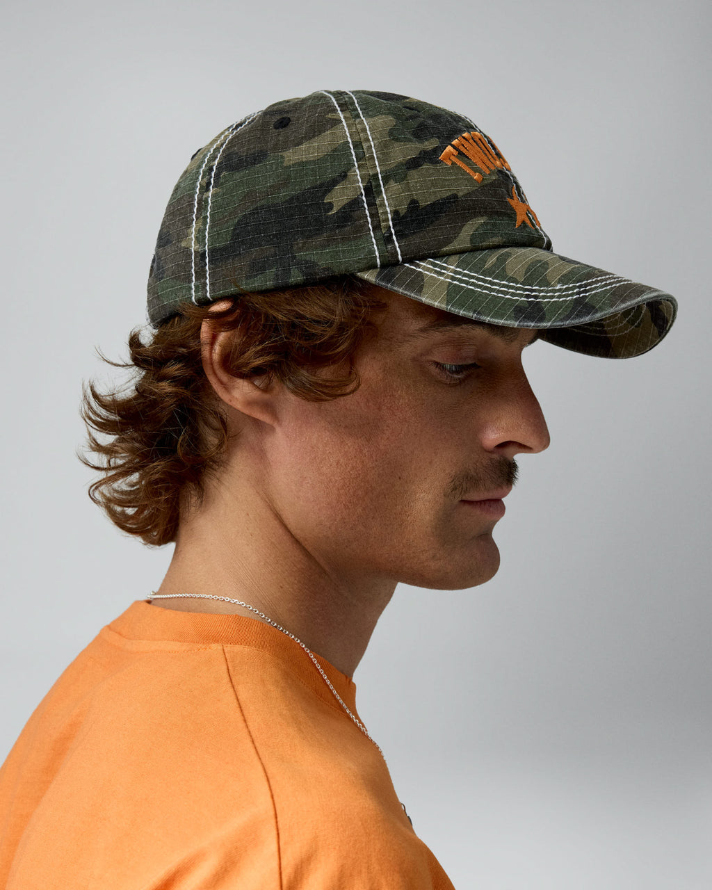 Icon Cap Contrast Camo – worn by model