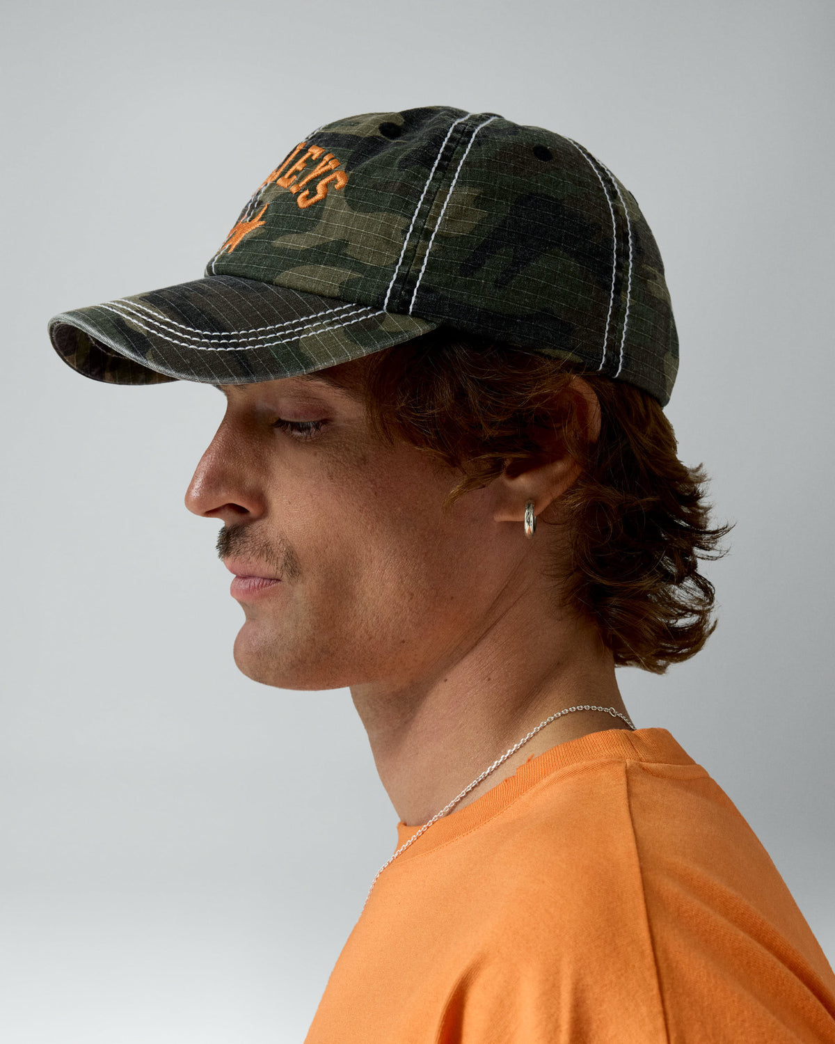 Icon Cap Contrast Camo – worn by model