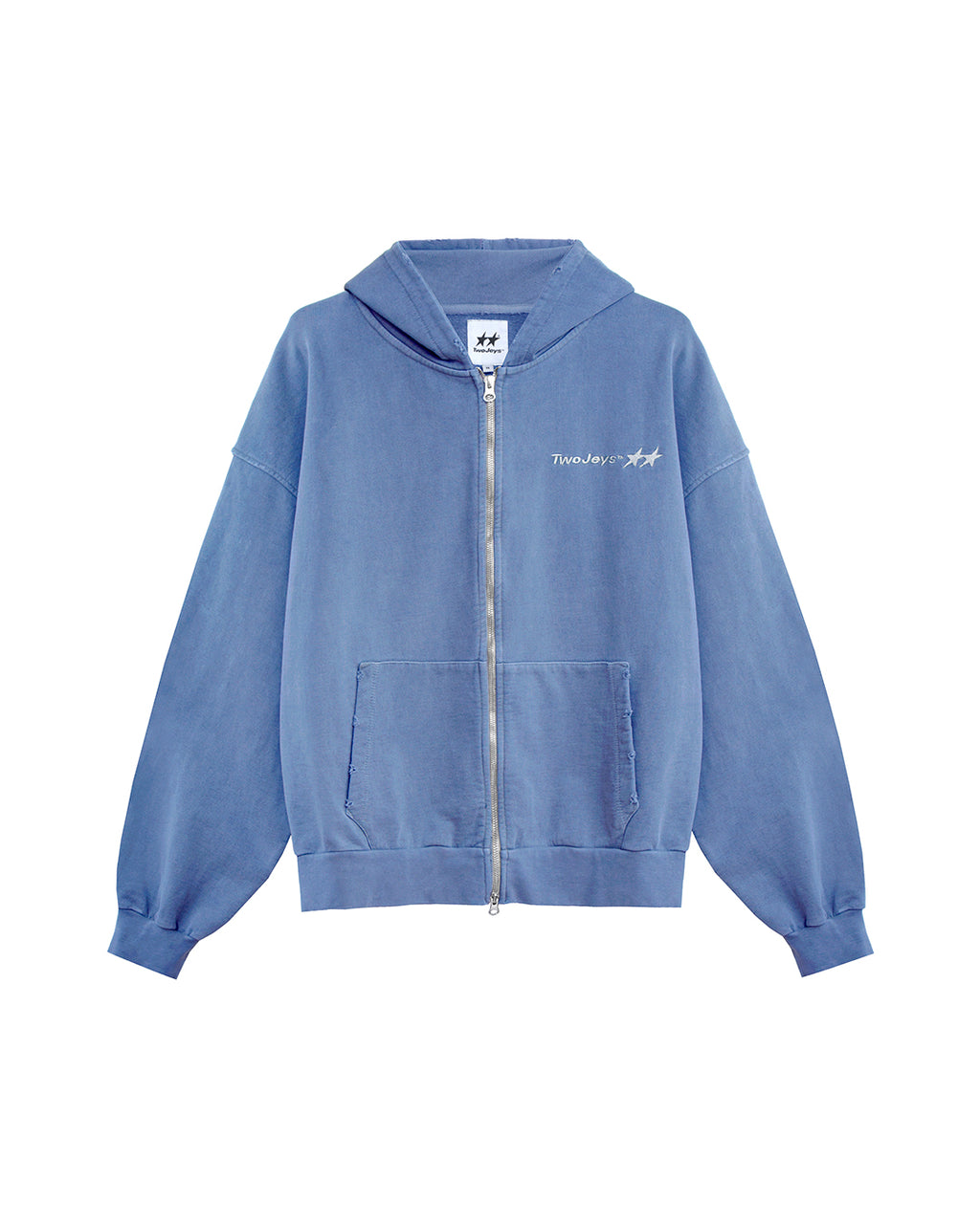 Icon Zipper Pigment Marine Blue