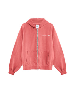 Icon Zipper Pigment Soft Red