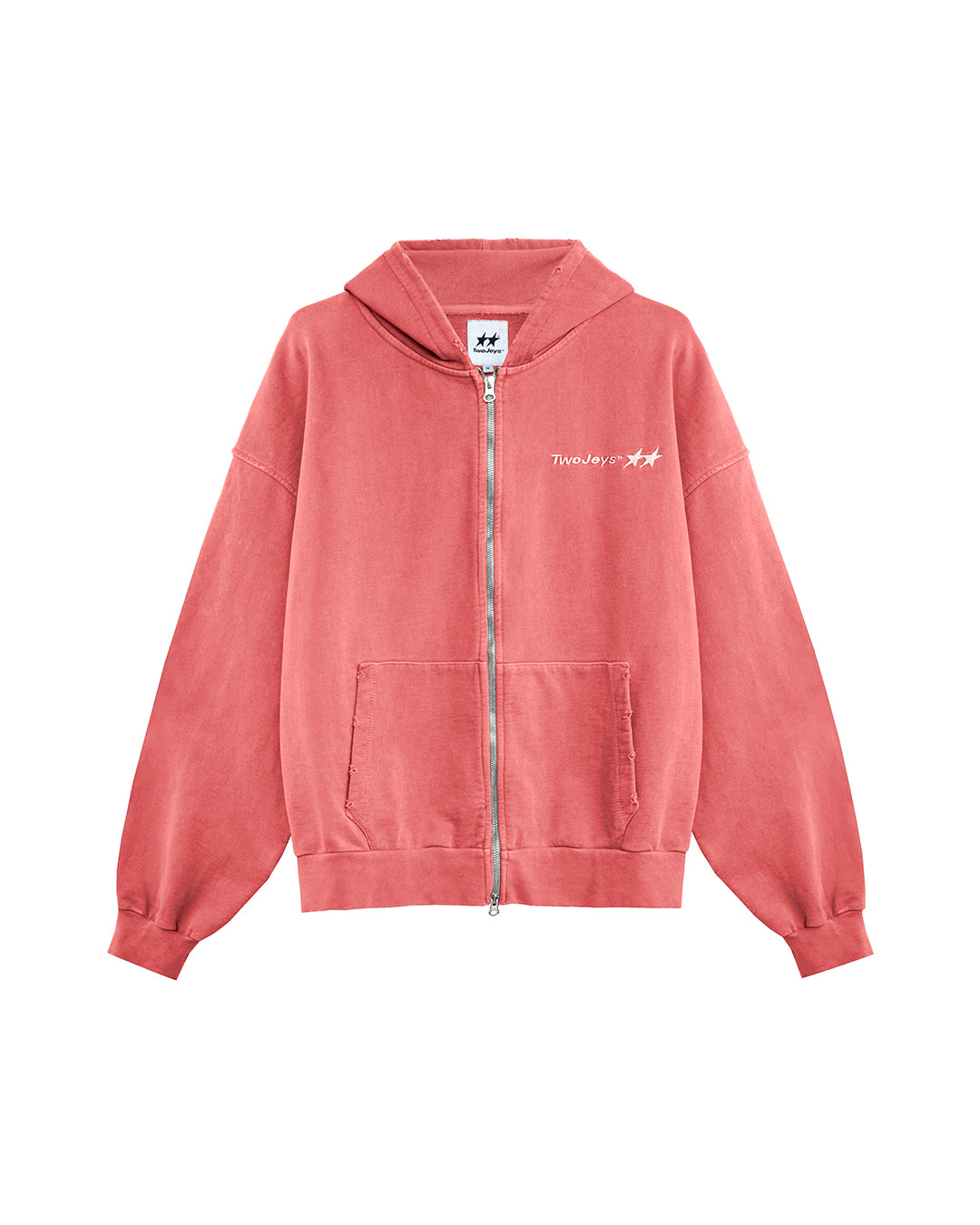 Icon Zipper Pigment Soft Red