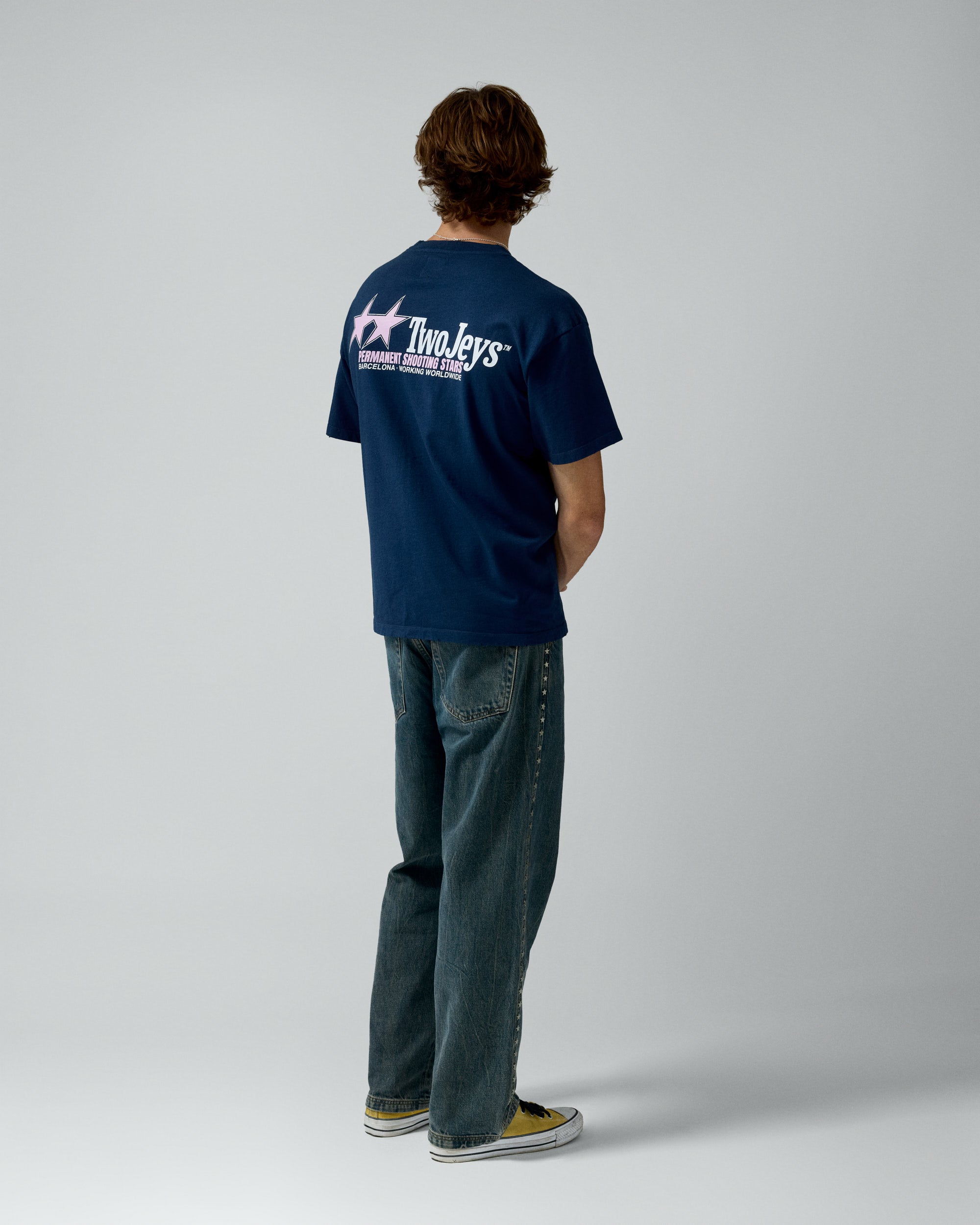 Logo Tee Navy – Twojeys