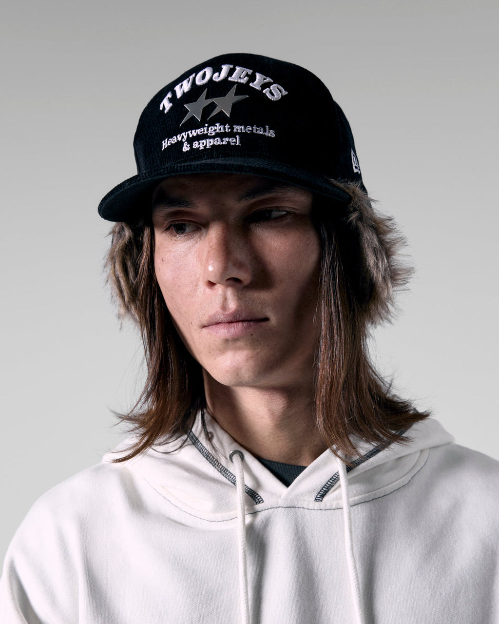 NE x TJ Black Downflap 59fifty