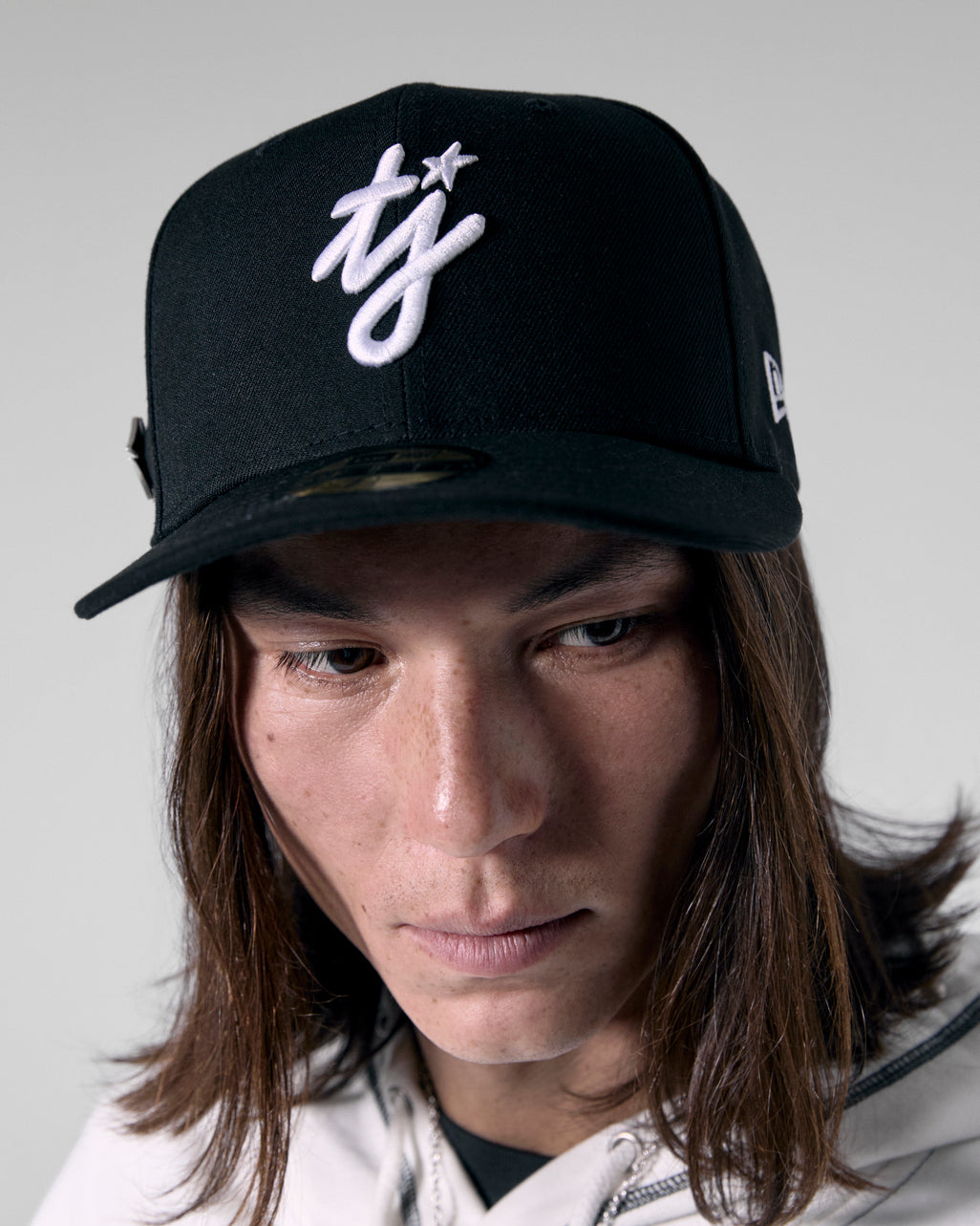 NE x TJ Initials Black 59fifty – Twojeys