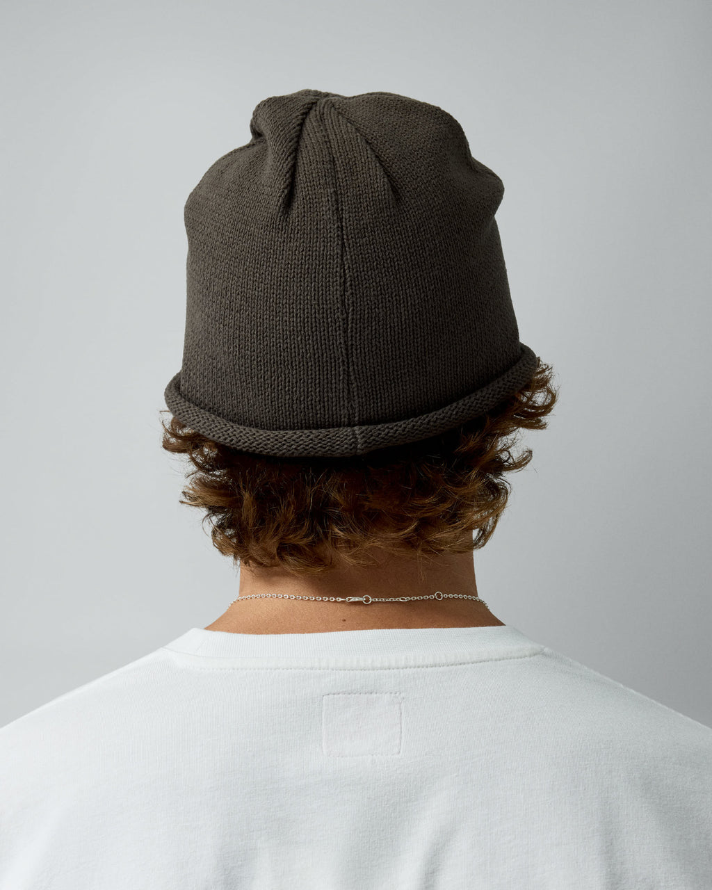 Open-end Icon Green Beanie – porté