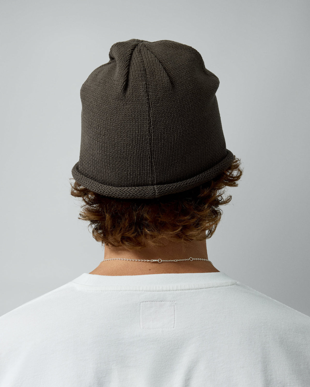 Open-end Icon Green Beanie – porté
