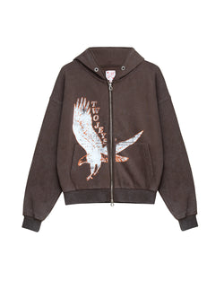 Pigeon Zipper Brown – vista frontal