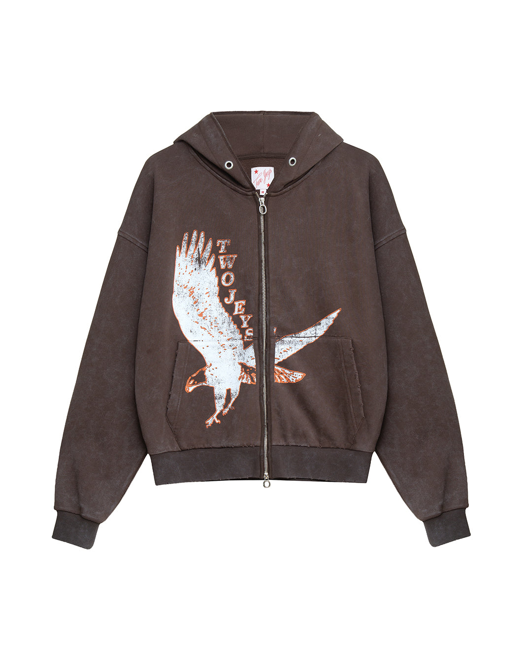 Pigeon Zipper Brown – vista frontal