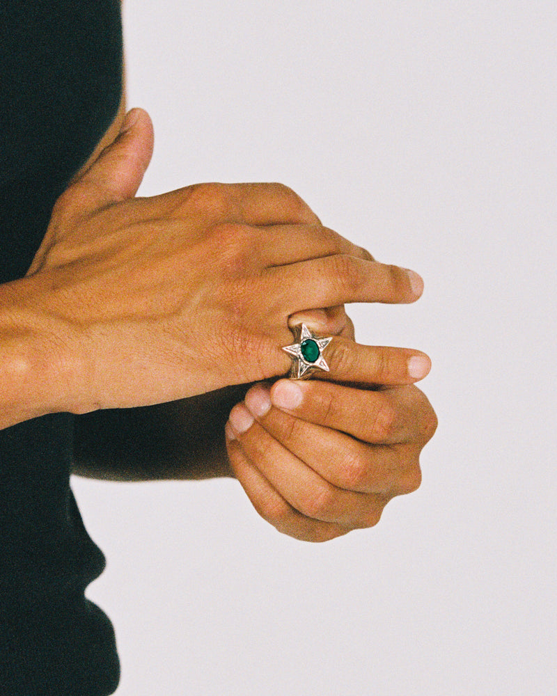 Bague Green Bomba