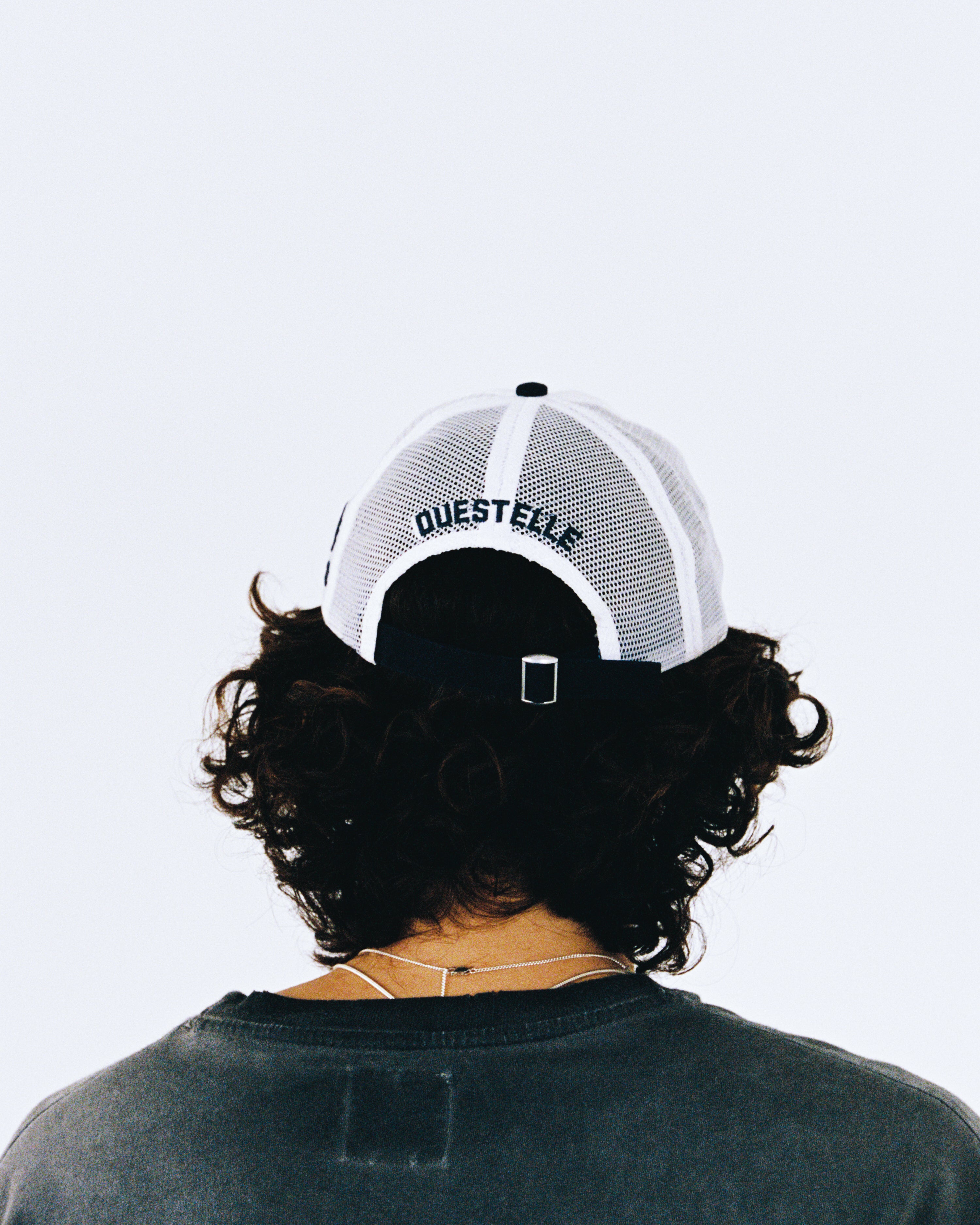 White Icon Trucker
