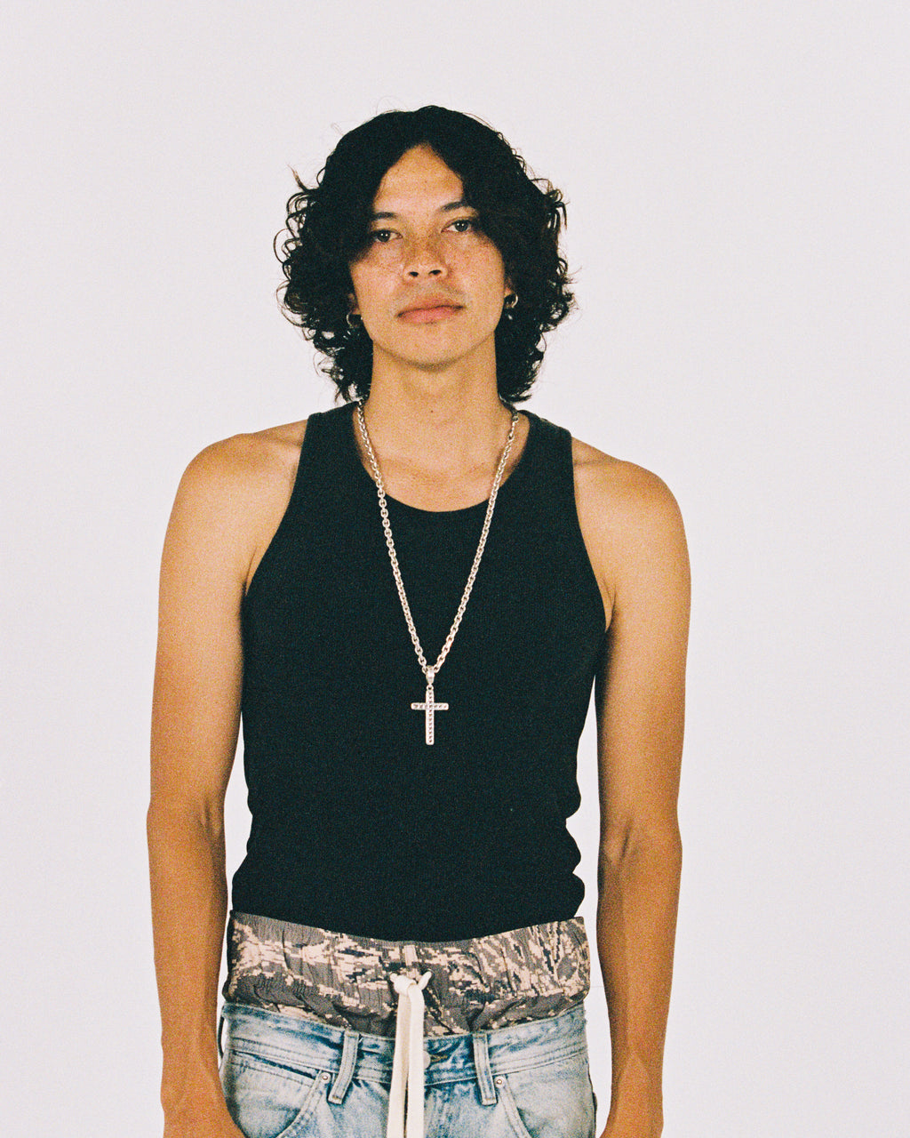 Collier Big Monogram Icon Cross