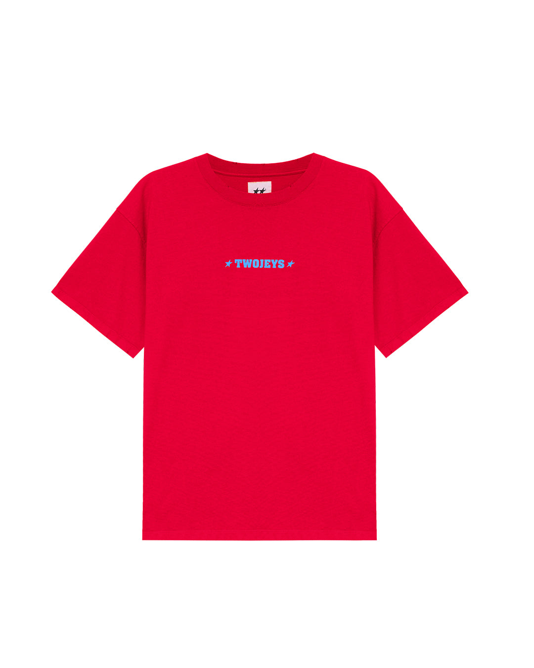 Single Stars Tee Red