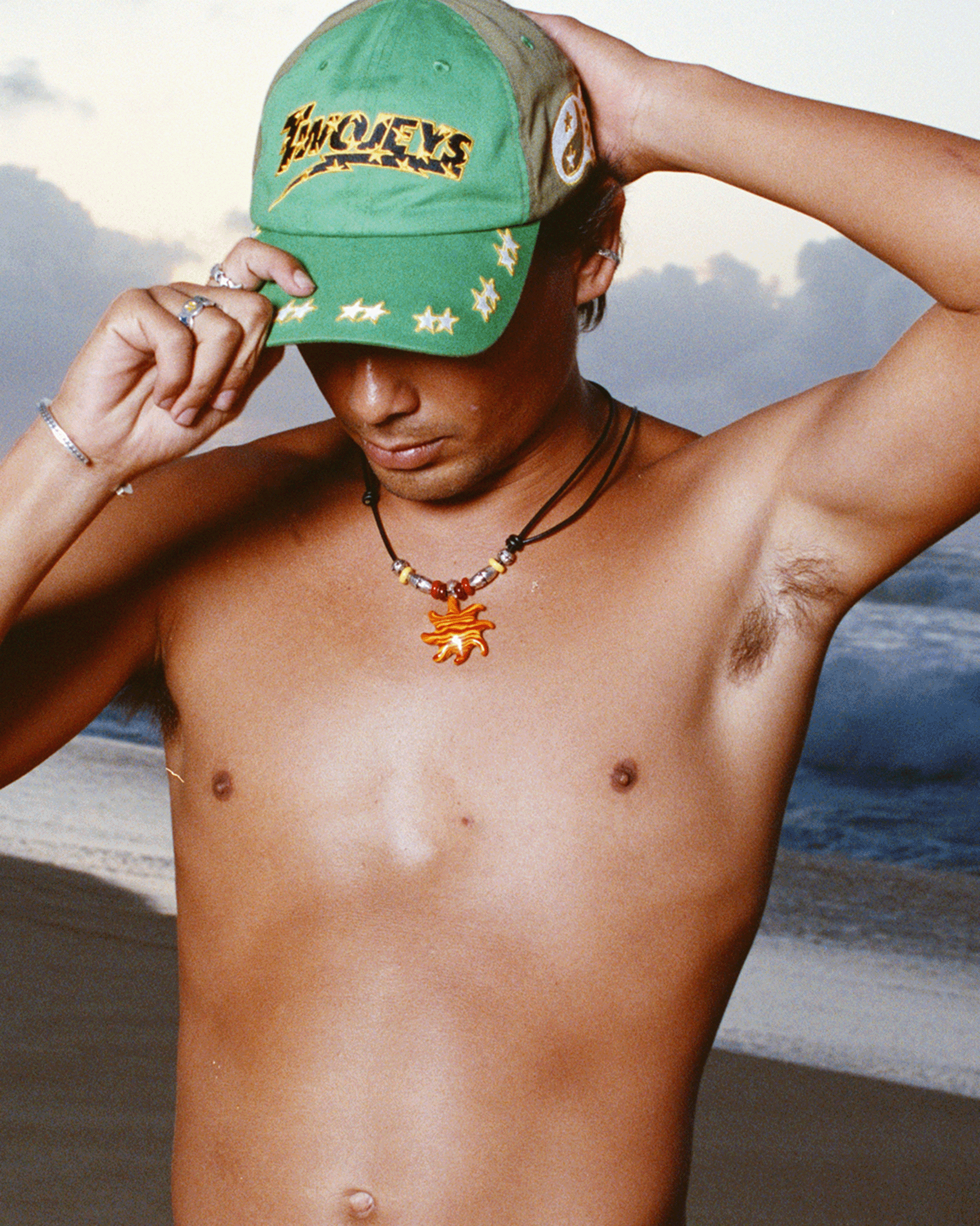 Embroidered Green Dad Cap