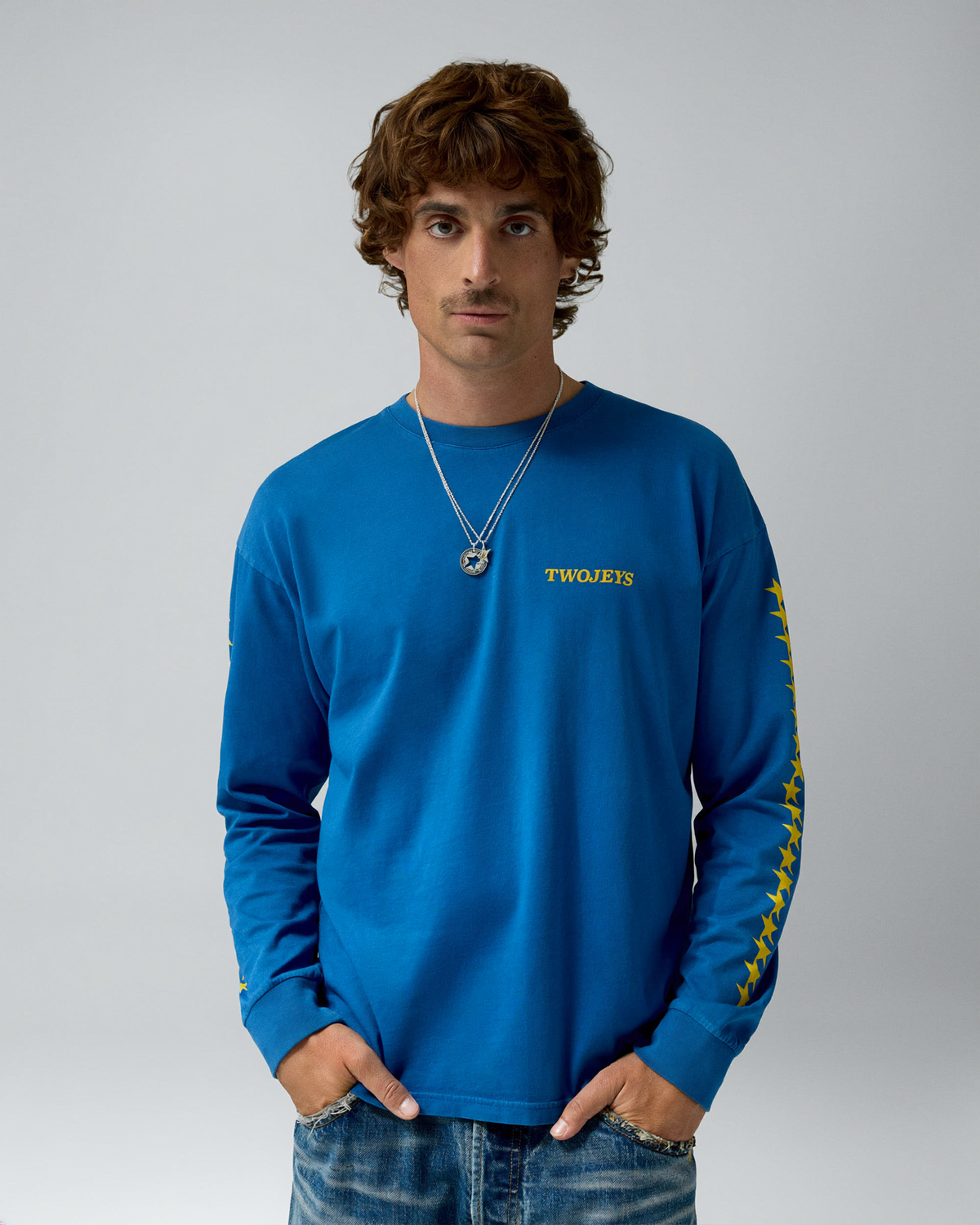 Starline Long Sleeve Tee Royal Blue