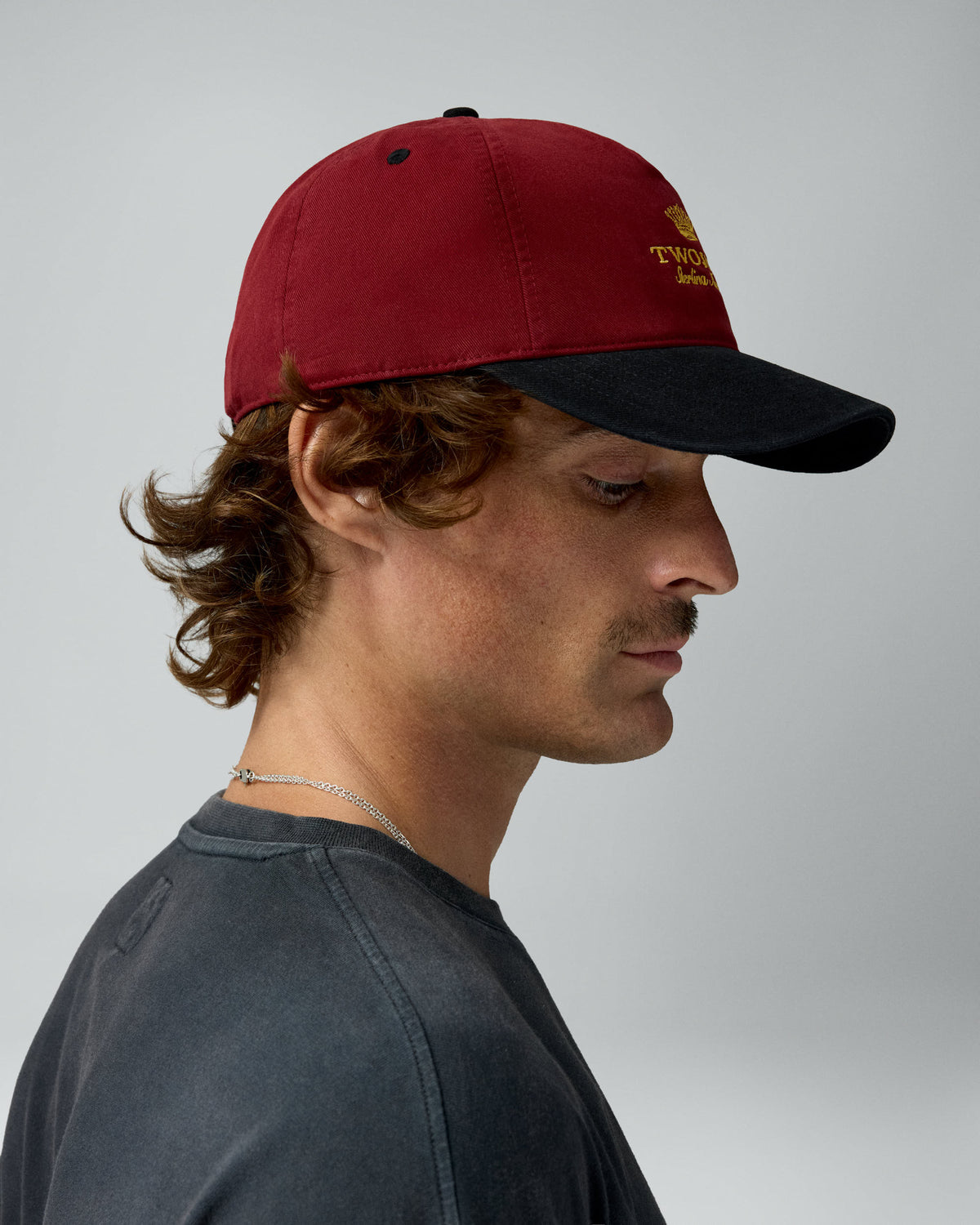 Sterling Masters Cap Red – worn by model