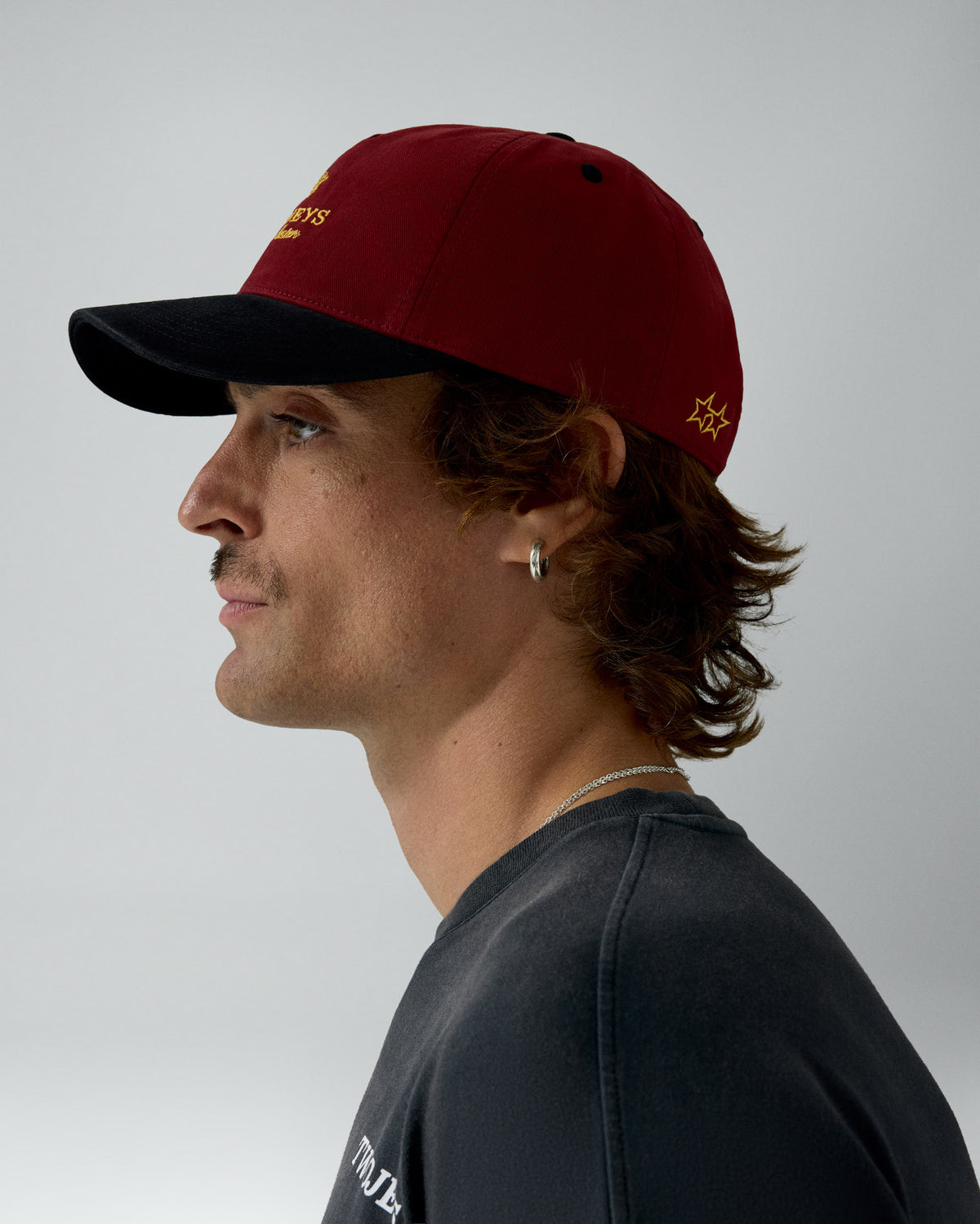 Sterling Masters Cap Red – worn by model