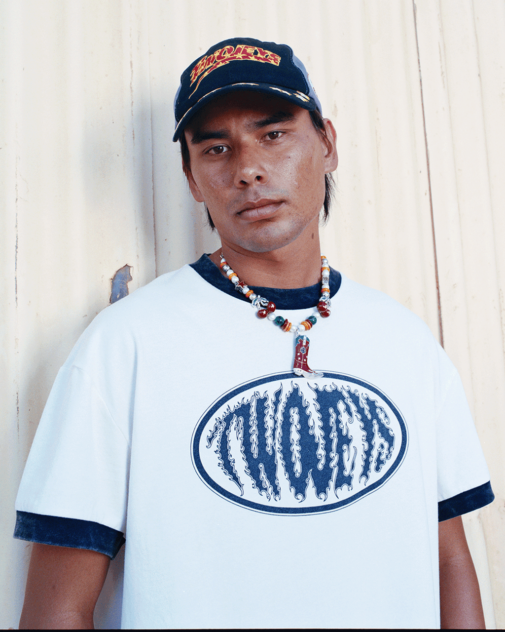 Two Tone Oval T-Shirt
