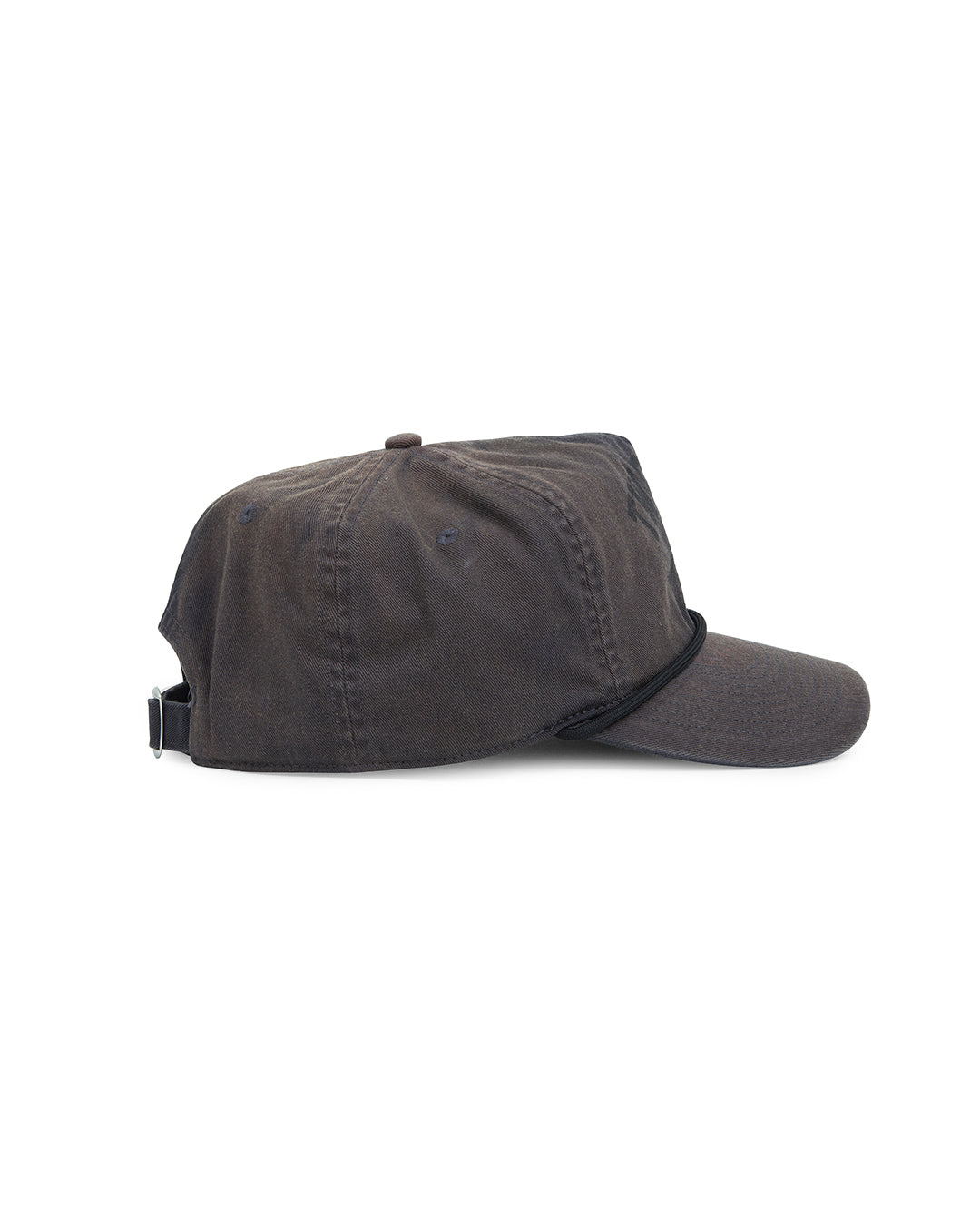 Varsity Cap Black – side view