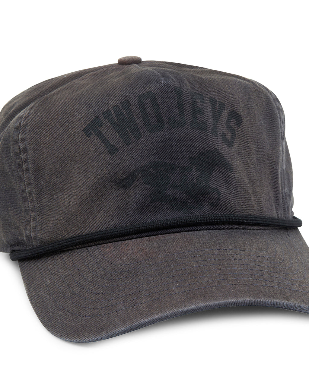 Varsity Cap Black – back view