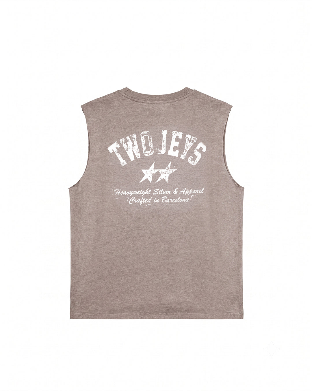Basic TwoJeys dirty brown Sleeveless