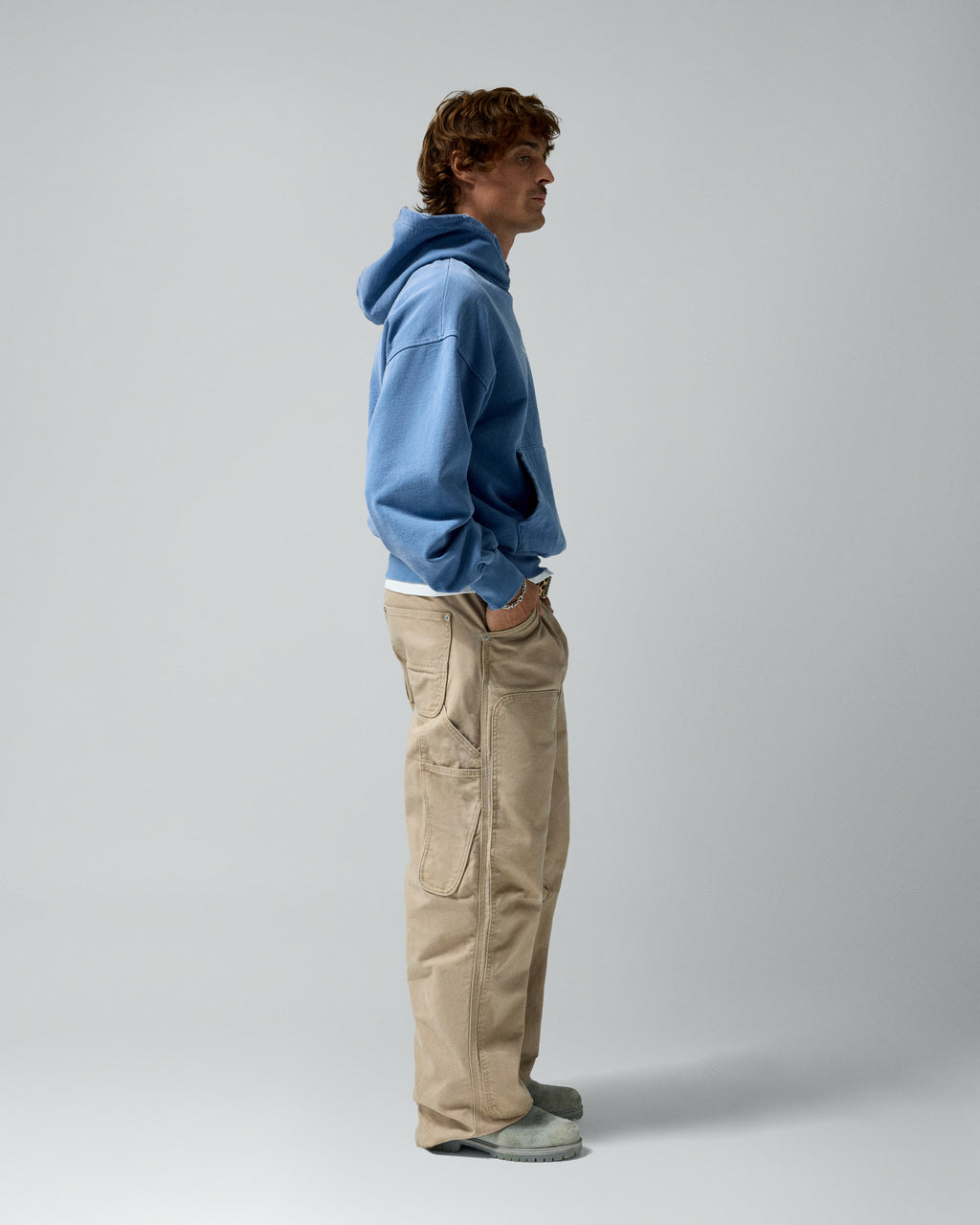 Icon Hoodie Pigment Marine Blue