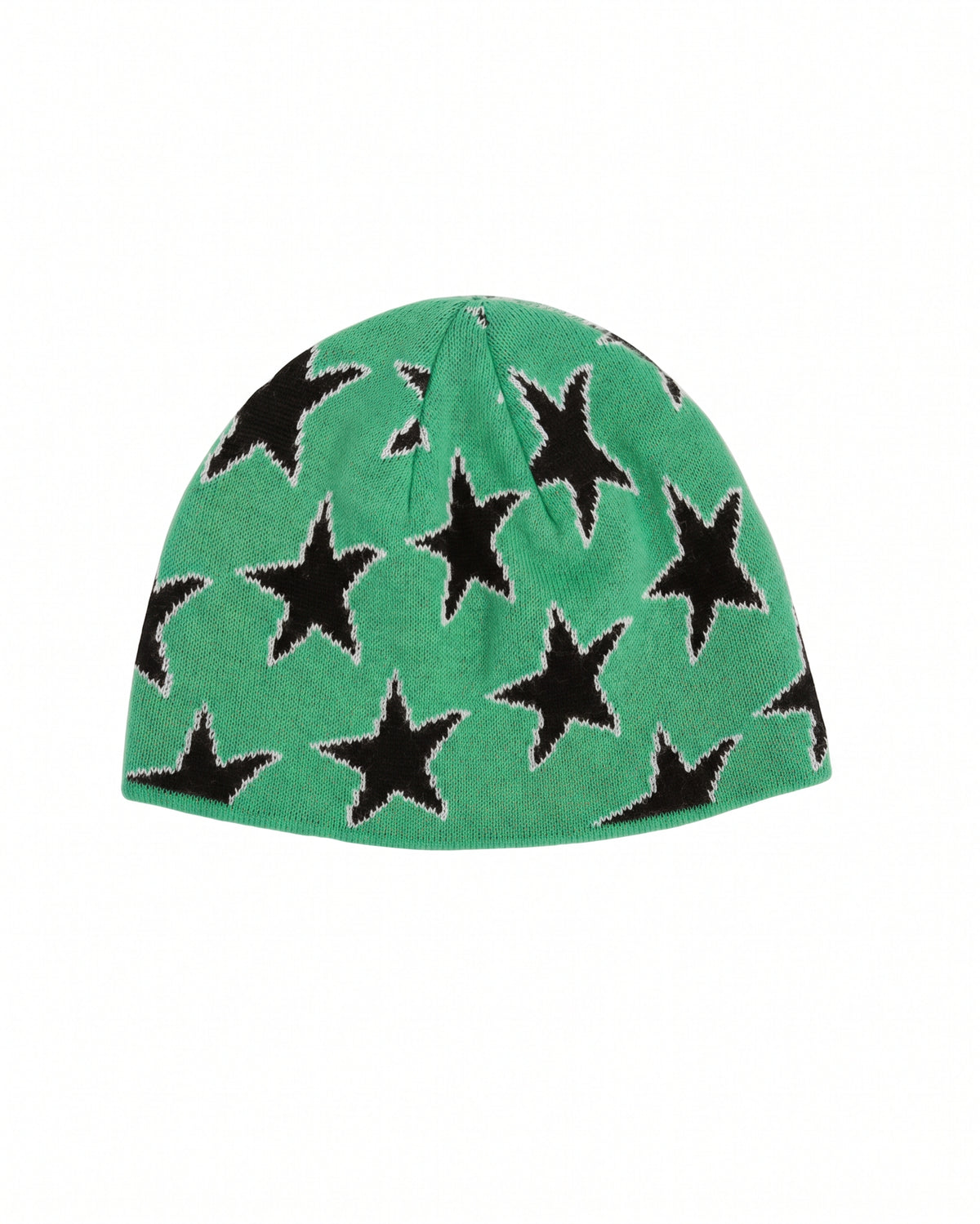 All-Over Green Beanie
